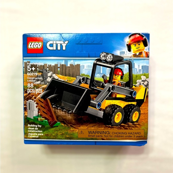 Lego City Construction Loader 60219 NIB Retired NOS 2019 Factory Sealed - Picture 1 of 15